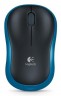 Мышь оптическая Logitech M185 беспроводная USB синий 910-002239 - 