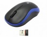 Мышь оптическая Logitech M185 беспроводная USB синий 910-002239 - 