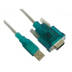 Кабель-адаптер интерфейсный Aopen USB2 AM - COM DB9F 1.2m черный RET ACU804