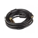 Кабель аудио-видео Telecom HDMI 19M - DVI-D M 3m GOLD