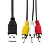 Кабель аудио-видео Alencom USB2 AM - RCA 3xM 1.5m [3RCS-USB]