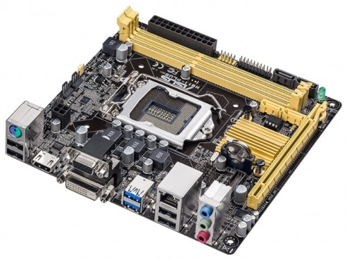 Мат.плата Asus H81I-PLUS s1150 Intel H81 mini-ITX RET материнская плата с сокетом LGA1150форм-фактор mini-ITXчипсет Intel H81до 2 планок памяти DDR3 DIMM частотой 1066 - 1600 МГцслоты расширения: 1xPCI-E x16разъемов SATA 3Gb/s: 2, разъемов SATA 6Gb/s: 2на задней панели: 6xUSB, из них 2xUSB 3.0, D-Sub, DVI, HDMI, Ethernet, PS/2 (клавиатура), PS/2 (мышь)