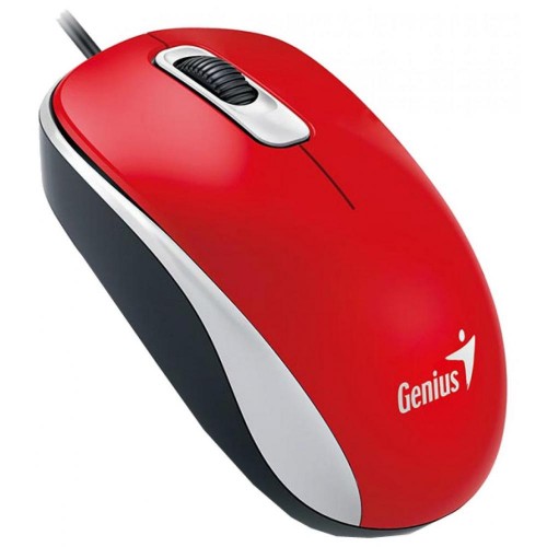Мышь оптическая Genius DX-150X проводная USB красный 31010231101 