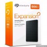 Внешний диск Seagate HDD 500Gb 2.5" USB3 черный STEA500400 - 