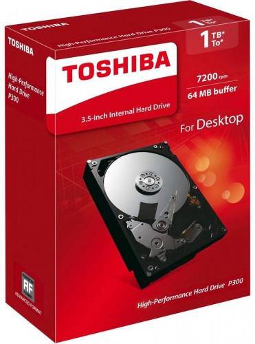 Жесткий диск Toshiba HDD 1Tb 3.5&quot; SATA 7200rpm 64mb HDWD110EZSTA 