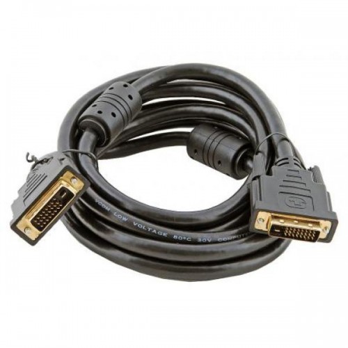 Кабель аудио-видео Vcom DVI-D M - M 3m GOLD VDV6300-3M 