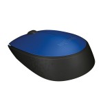 Мышь оптическая Logitech M171 беспроводная USB синий;черный 910-004640