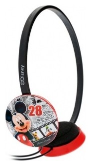 Наушники Disney DSY HP701 MICKEY COMIC накладные наушники закрытого типачувствительность 85 дБдиаметр мембраны 40 ммразъём mini jack 3.5 mmвес 175 г