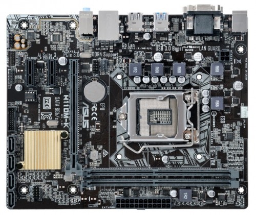 Мат.плата Asus H110M-K s1151 Intel H110 microATX RET 
