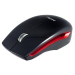 Мышь оптическая Perfeo FASHION проводная USB красный;черный PF-7061-WOP-B