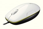 Мышь лазерная Logitech M150 Coconut проводная USB белый 910-003754