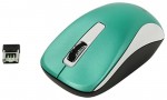 Мышь оптическая Genius NX-7010 беспроводная USB белый;бирюзовый 31030114109