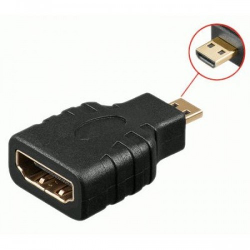 Переходник аудио-видео  HDMI 19F - microM 