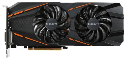 Видеокарта Giga-byte nVidia GeForce GTX 1060 3Gb 1594 МГц PCI-E 3.0 RET GV-N1060G1 GAMING-3GD видеокарта NVIDIA GeForce GTX 1060 3GB3072 Мб видеопамяти GDDR5частота ядра/памяти: 1582/8008 МГцразъемы DVI x2, HDMI, DisplayPort