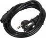 Кабель питания Hama IEC C5 - Schuko M 1.5m черный H-44219 - 