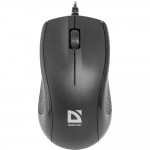 Мышь оптическая Defender Optimum MB-160 проводная USB черный