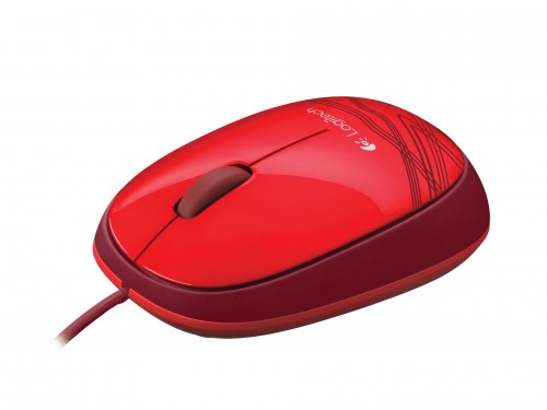 Мышь оптическая Logitech M105 проводная USB красный 910-003118 