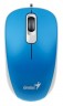 Мышь оптическая Genius DX-110 проводная USB синий 31010116103 - 