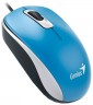 Мышь оптическая Genius DX-110 проводная USB синий 31010116103 - 