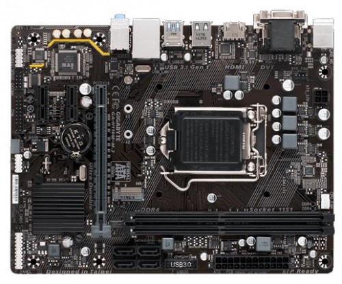 Мат.плата Giga-byte H110M-M.2 s1151 Intel H110 microATX RET материнская плата форм-фактора microATXсокет LGA1151чипсет Intel H1102‚слота  DDR4 DIMM, 2133 МГцразъемы SATA: 6‹Гбит/с - 4