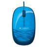 Мышь оптическая Logitech M105 проводная USB синий 910-003119 - 