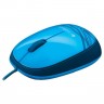 Мышь оптическая Logitech M105 проводная USB синий 910-003119 - 