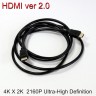 Кабель аудио-видео Telecom HDMI 19M - 19M v2.0 2m Bulk TCG200-2M - 