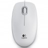 Мышь оптическая Logitech M100 проводная USB белый 910-001605 - 
