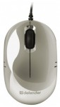 Мышь оптическая Defender Rainbow MS-770L Chrome подсвет проводная USB серебристый 52770
