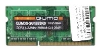 Память для ноутбука QUMO DDR3 SODIMM 4Gb PC12800 1600 МГц QUM3S-4G1600K11R 