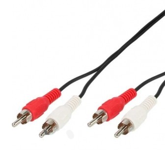 Кабель аудио-видео Alencom RCA 2xM - 2xM 1.2m BOPP BAG AC-5018 