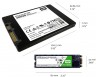SSD диск WD SSD 240Gb 2.5" SATA зеленый 5400rpm 64mb WDS240G1G0A - 