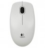 Мышь оптическая Logitech B100 проводная USB белый 910-003360 - 