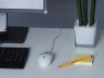 Мышь оптическая Logitech B100 проводная USB белый 910-003360 - 