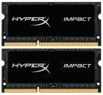 Память для ноутбука Kingston DDR3L SODIMM 2x4Gb PC12800 1600 МГц Комплект HX316LS9IBK2/8