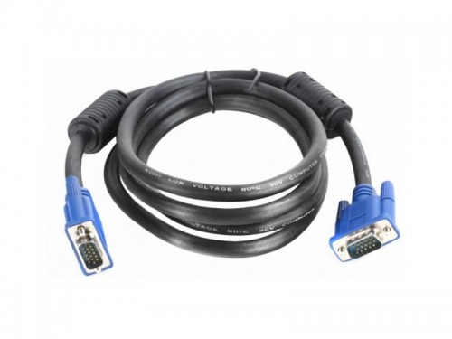 Кабель аудио-видео Aopen SVGA 15M - 15M 3m черный 2 фильтра ACG341AD-3M 