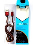 Кабель интерфейсный USB2 AM - microM кожа змеи AT5010
