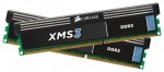 Память для компьютера Corsair DDR3 DIMM 2x4Gb PC12800 1600 МГц CMX8GX3M2A1600C9