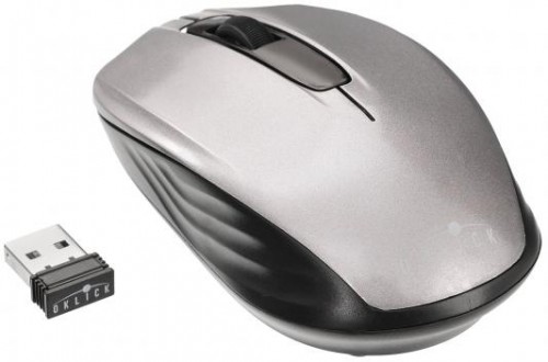 Мышь оптическая Oklick 475MW беспроводная USB серый;черный TM-1500 BLACK/GREY 