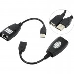 Удлинитель-адаптер интерфейсный Vcom USB2 AM - AF RET CU824
