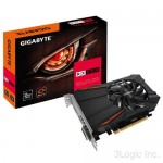 Видеокарта Giga-byte 550 2Gb 1183 МГц PCI-E 3.0 RET GV-RX550D5-2GD