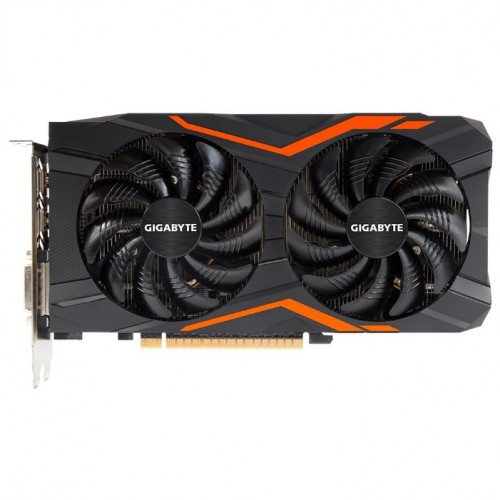 Видеокарта Giga-byte 1050Ti 4Gb 1366 МГц PCI-E 3.0 RET GIGA-BYTE||GV-N105TG1 GAMING-4GD 