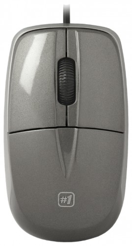 Мышь лазерная Defender MS-940 проводная USB серый 52942 