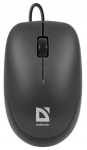 Мышь оптическая Defender Datum MM-010 проводная USB черный 52010
