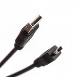 Кабель интерфейсный Dialog USB2 AM - mini-5pinM 1.8m черный HC-A2418