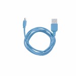 Кабель CBR USB2 AM - Lightning M 1m синий RAINBOW L BLUE