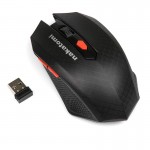 Мышь оптическая Nakatomi MRON-04U беспроводная USB черный