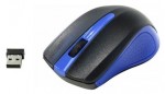 Мышь оптическая Oklick 485MW беспроводная USB синий;черный