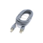 Кабель интерфейсный Hama USB2 AM - BM 5m серый H-45023