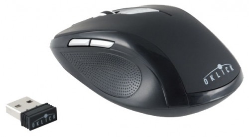 Мышь оптическая Oklick 465MW беспроводная USB черный TM-7100P BLACK 